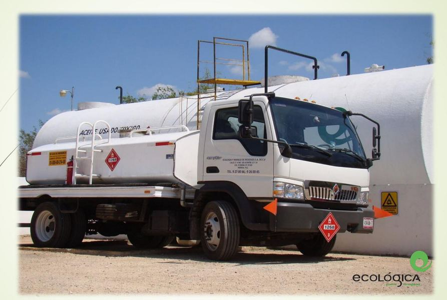 Unidad de recolección de aceite usado